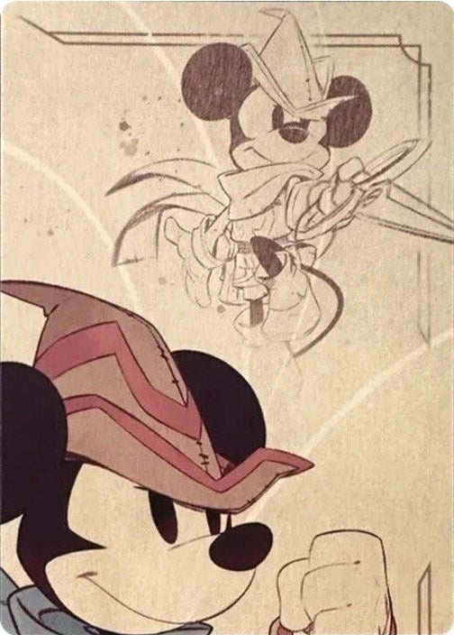 Mickey Mouse - Brave Little Tailor Puzzle Insert (Top Right) [The First Chapter] | Webway Games