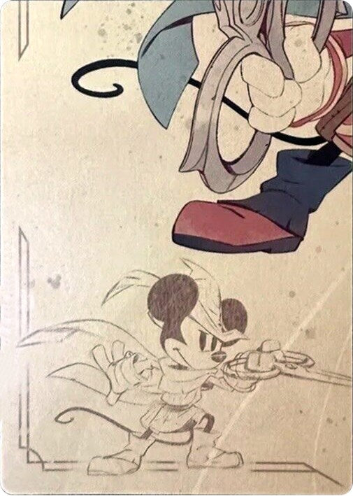 Mickey Mouse - Brave Little Tailor Puzzle Insert (Bottom Left) [The First Chapter] | Webway Games
