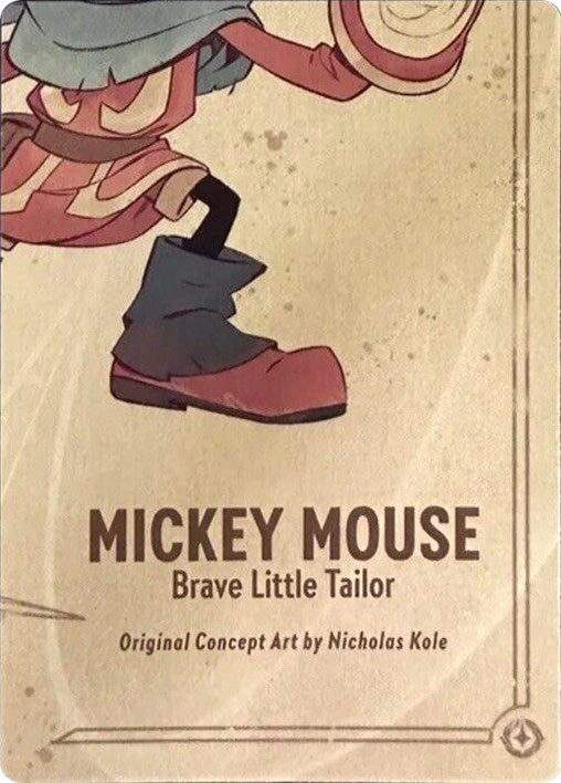 Mickey Mouse - Brave Little Tailor Puzzle Insert (Bottom Right) [The First Chapter] | Webway Games