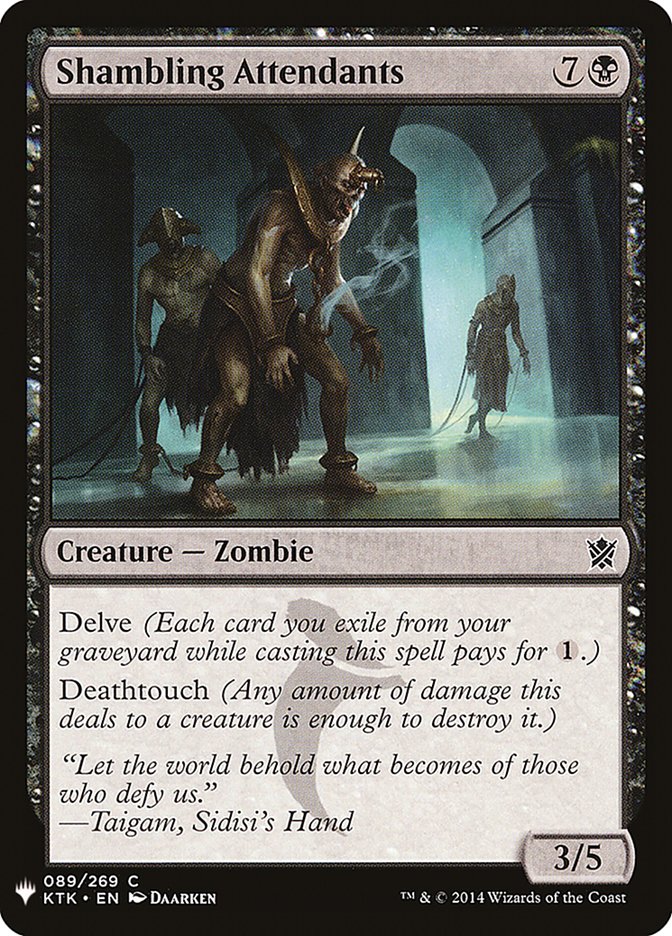 Shambling Attendants [Mystery Booster] | Webway Games
