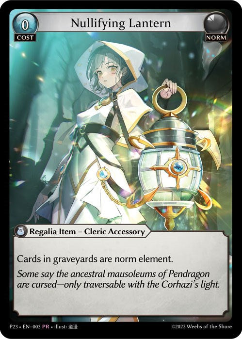 Nullifying Lantern (003) [Promotional Cards] | Webway Games