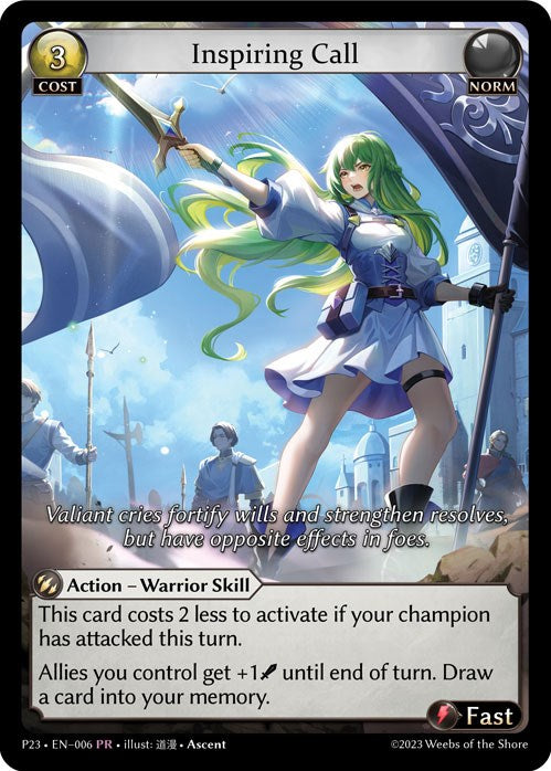 Inspiring Call (006) [Promotional Cards] | Webway Games