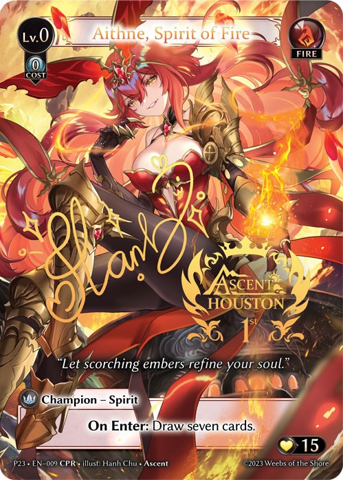 Aithne, Spirit of Fire (CPR) (009) [Promotional Cards] | Webway Games