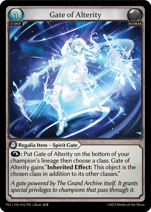 Gate of Alterity (012) [Promotional Cards] | Webway Games