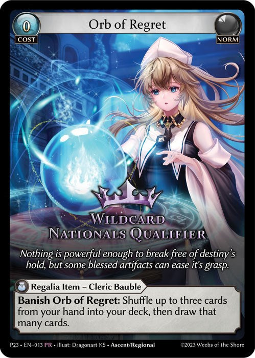 Orb of Regret (013) [Promotional Cards] | Webway Games