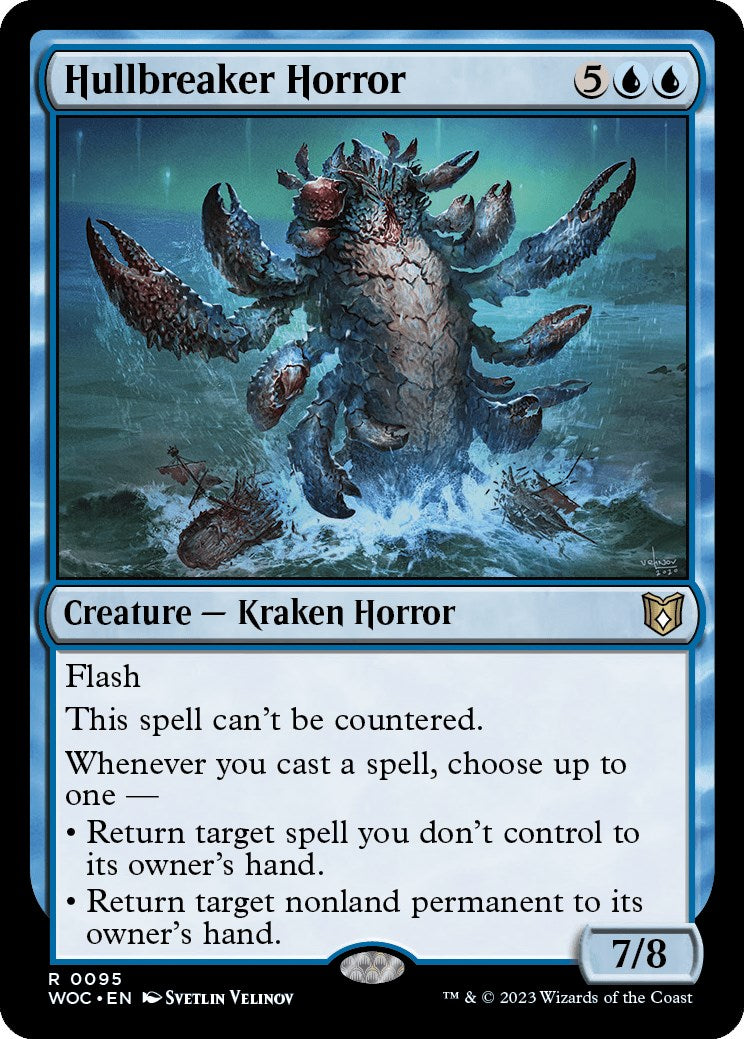 Hullbreaker Horror [Wilds of Eldraine Commander] | Webway Games