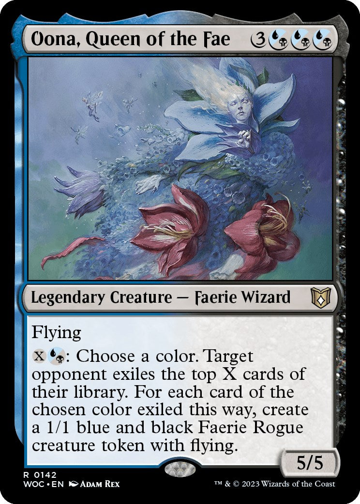 Oona, Queen of the Fae [Wilds of Eldraine Commander] | Webway Games
