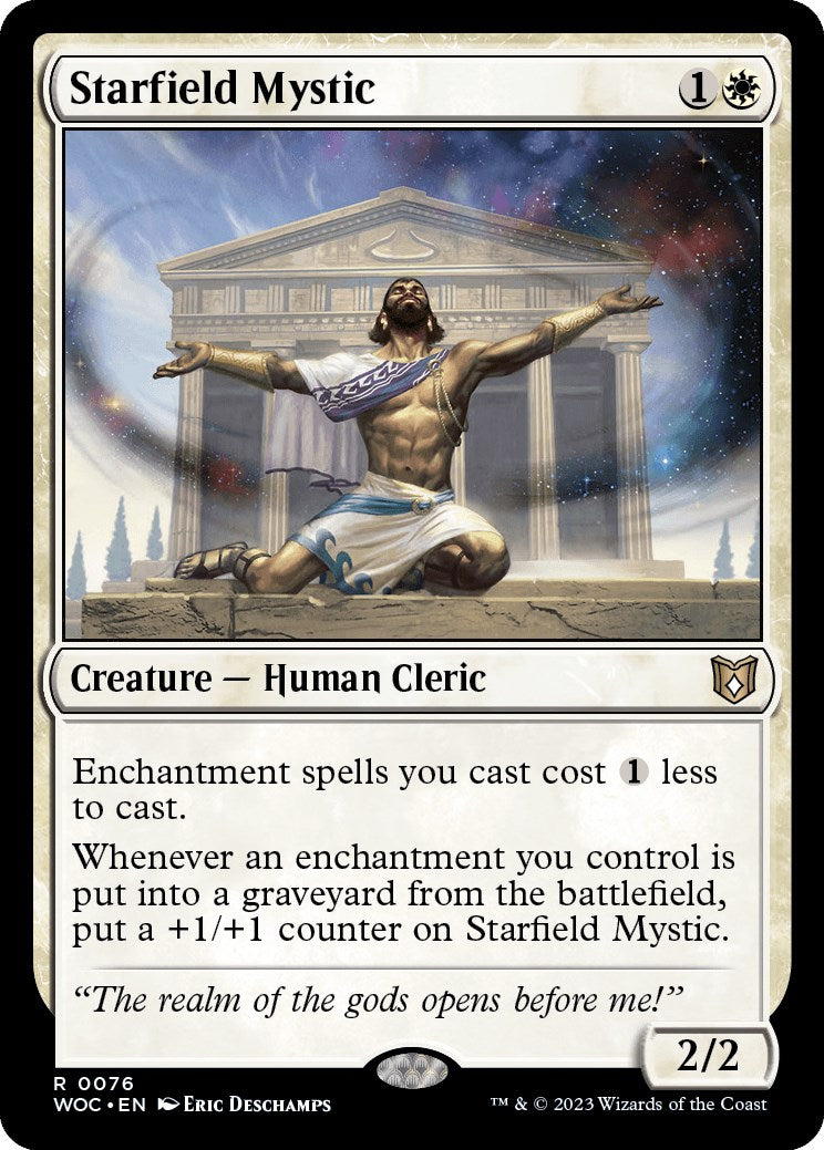 Starfield Mystic [Wilds of Eldraine Commander] | Webway Games
