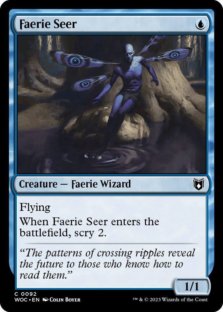 Faerie Seer [Wilds of Eldraine Commander] | Webway Games