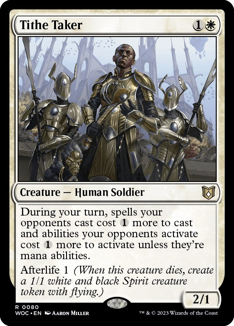 Tithe Taker [Wilds of Eldraine Commander] | Webway Games