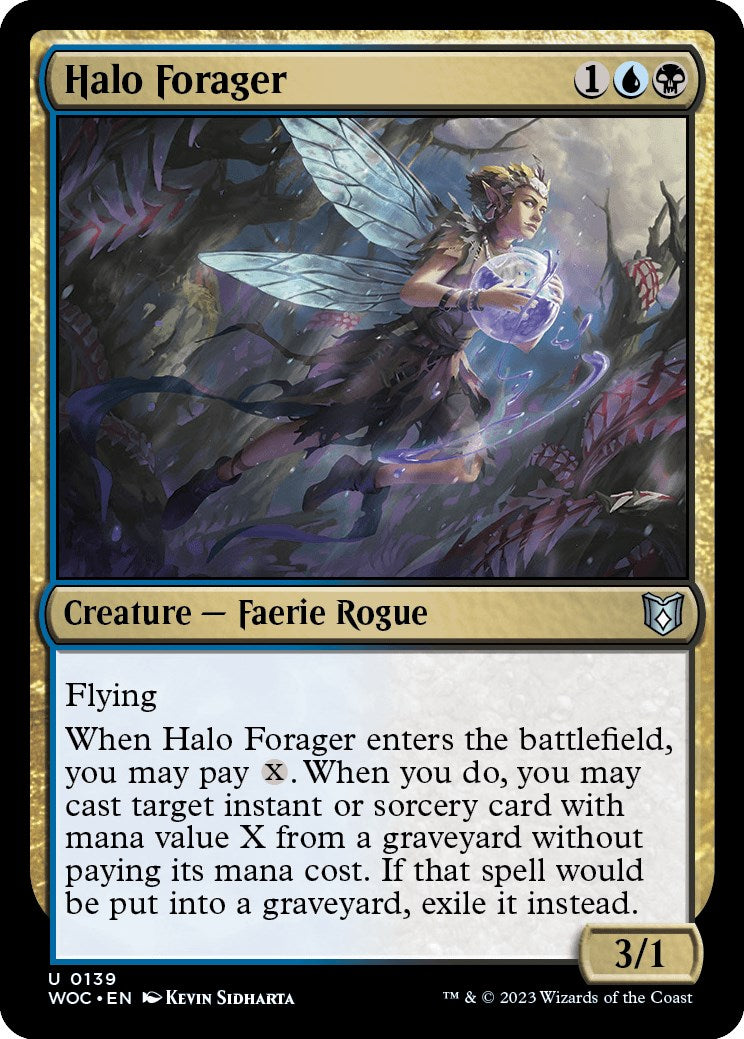 Halo Forager [Wilds of Eldraine Commander] | Webway Games
