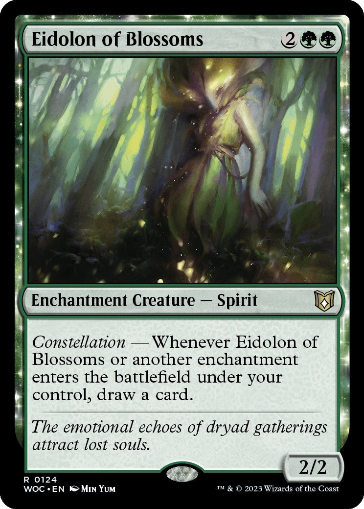 Eidolon of Blossoms [Wilds of Eldraine Commander] | Webway Games