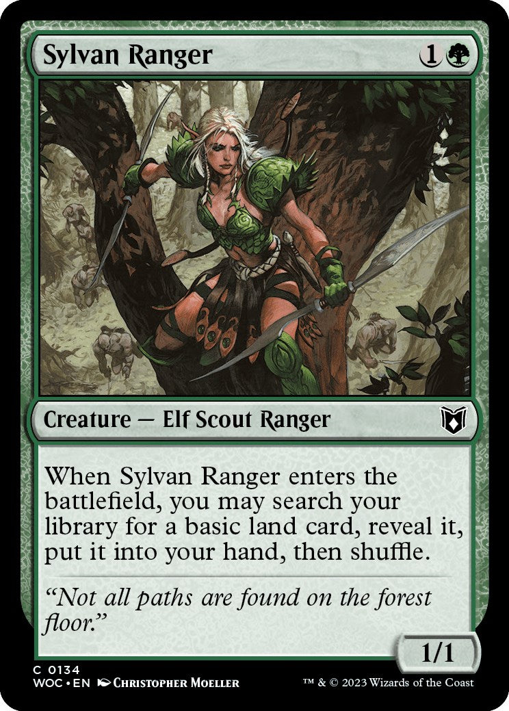 Sylvan Ranger [Wilds of Eldraine Commander] | Webway Games