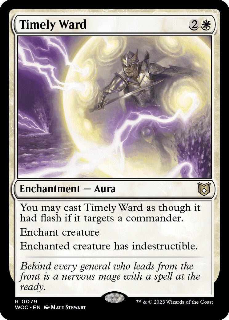 Timely Ward [Wilds of Eldraine Commander] | Webway Games