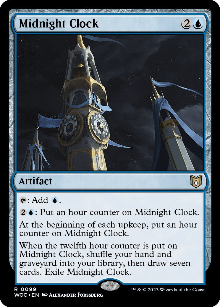 Midnight Clock [Wilds of Eldraine Commander] | Webway Games