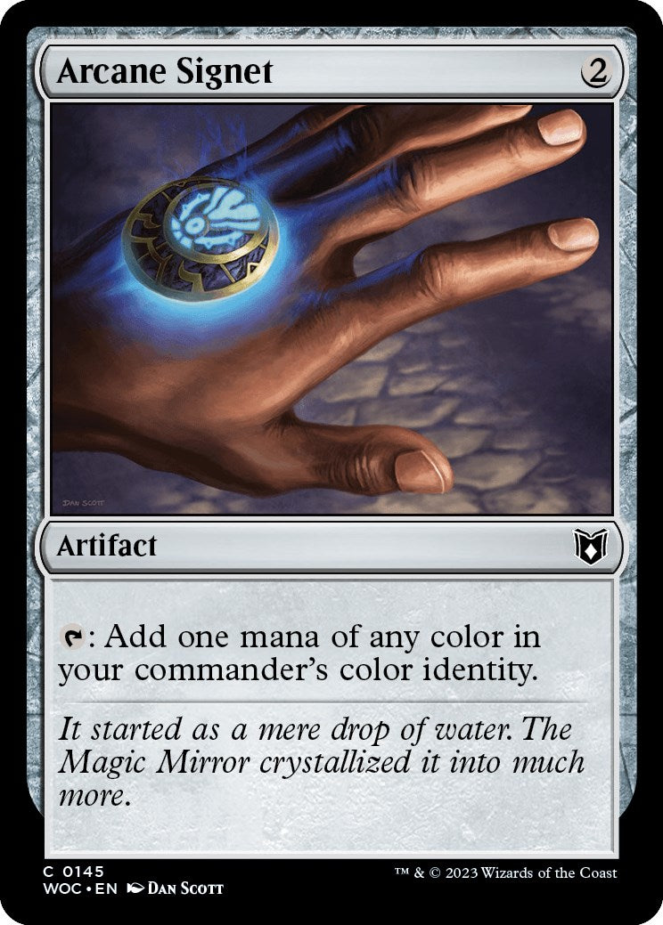 Arcane Signet [Wilds of Eldraine Commander] | Webway Games