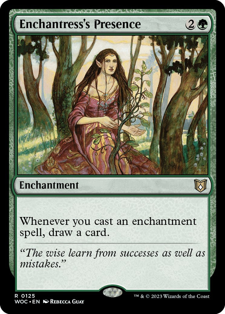 Enchantress's Presence [Wilds of Eldraine Commander] | Webway Games