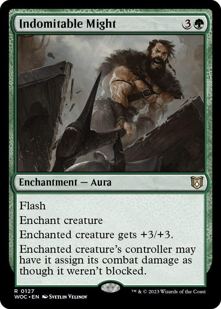 Indomitable Might [Wilds of Eldraine Commander] | Webway Games