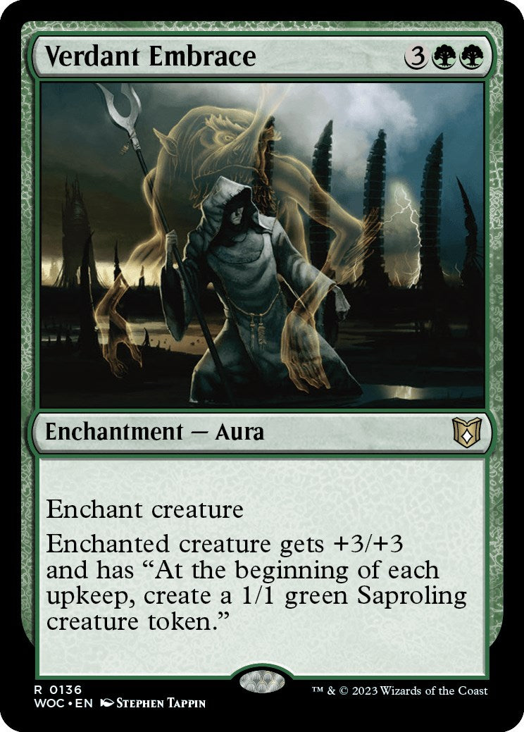 Verdant Embrace [Wilds of Eldraine Commander] | Webway Games