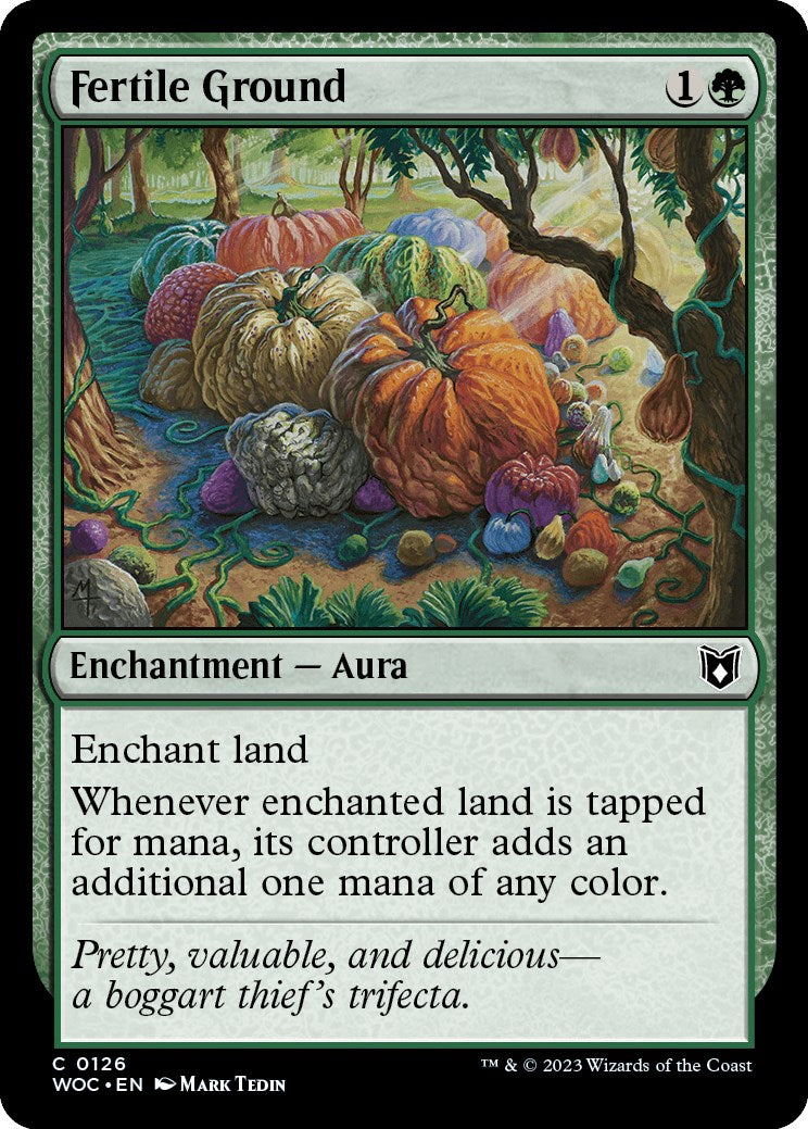Fertile Ground [Wilds of Eldraine Commander] | Webway Games