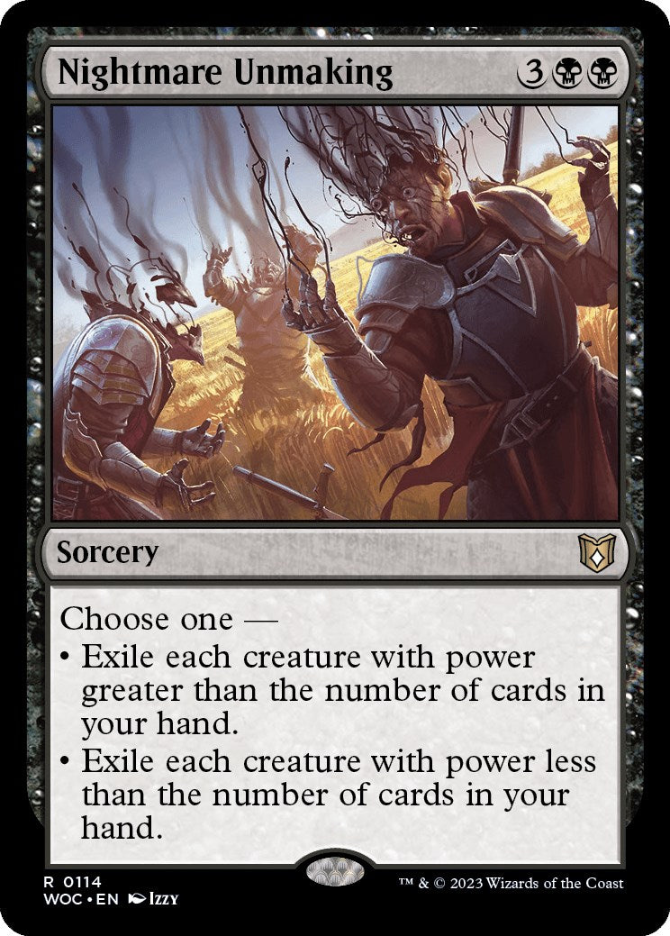 Nightmare Unmaking [Wilds of Eldraine Commander] | Webway Games