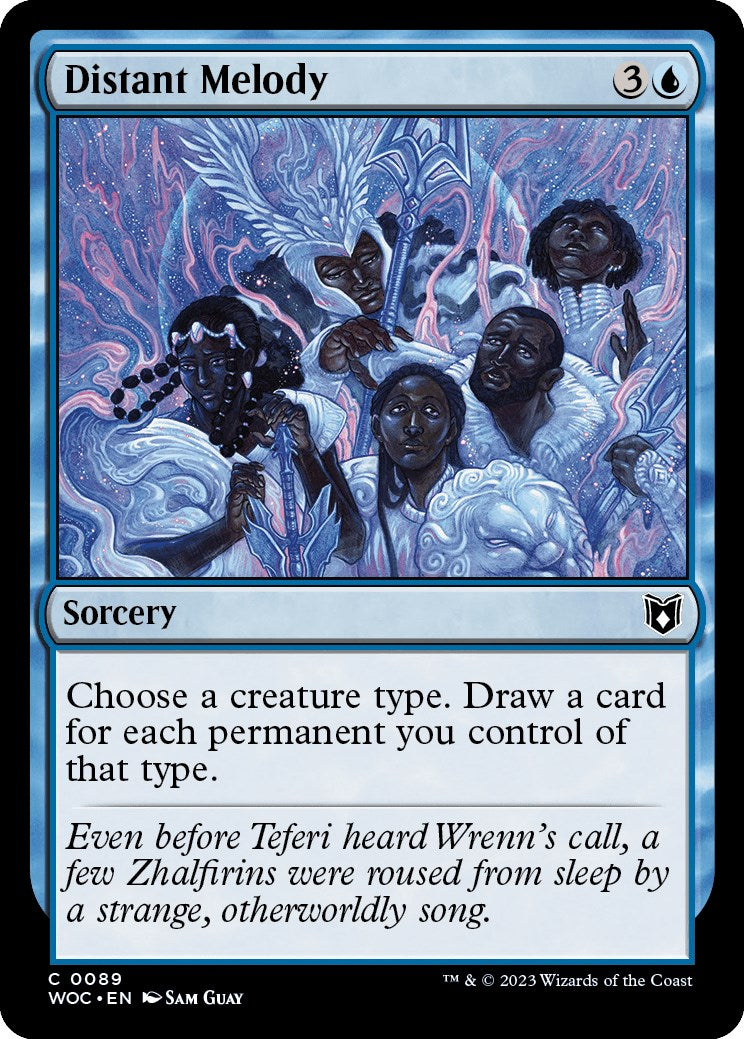 Distant Melody [Wilds of Eldraine Commander] | Webway Games