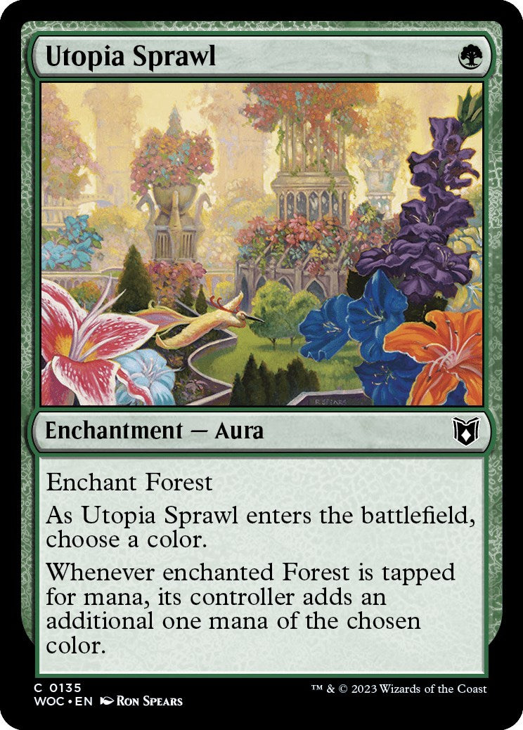 Utopia Sprawl [Wilds of Eldraine Commander] | Webway Games