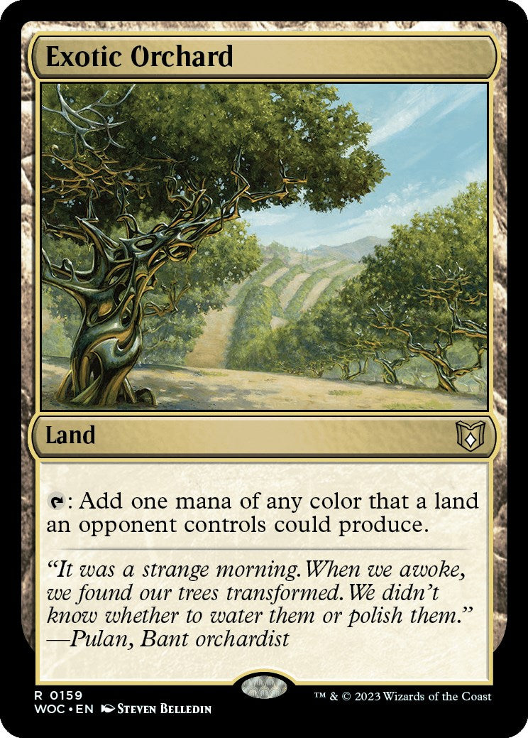 Exotic Orchard [Wilds of Eldraine Commander] | Webway Games