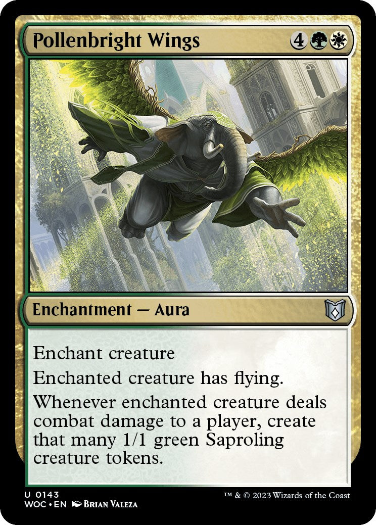 Pollenbright Wings [Wilds of Eldraine Commander] | Webway Games