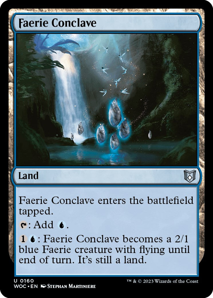 Faerie Conclave [Wilds of Eldraine Commander] | Webway Games