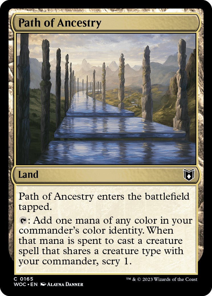Path of Ancestry [Wilds of Eldraine Commander] | Webway Games