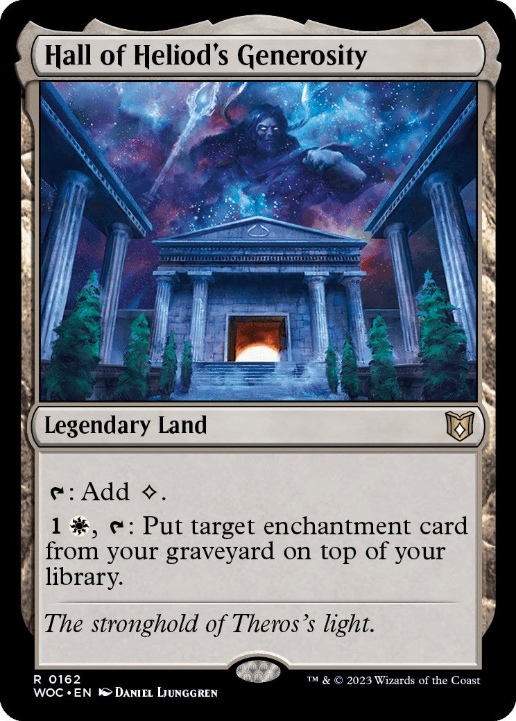 Hall of Heliod's Generosity [Wilds of Eldraine Commander] | Webway Games