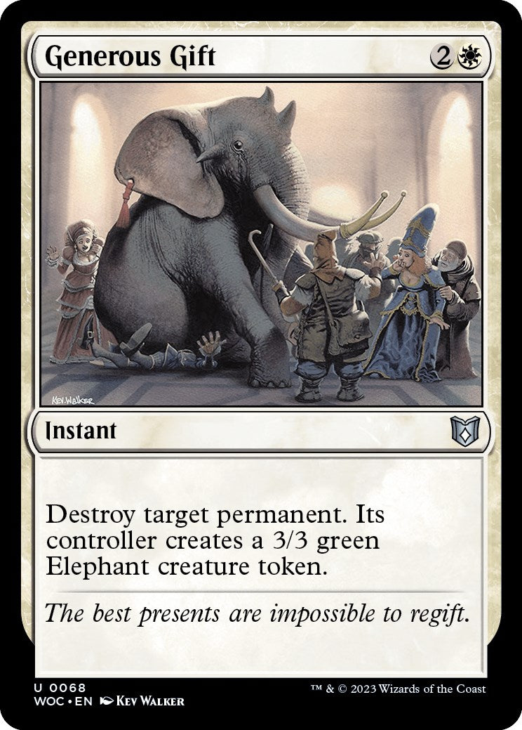 Generous Gift [Wilds of Eldraine Commander] | Webway Games