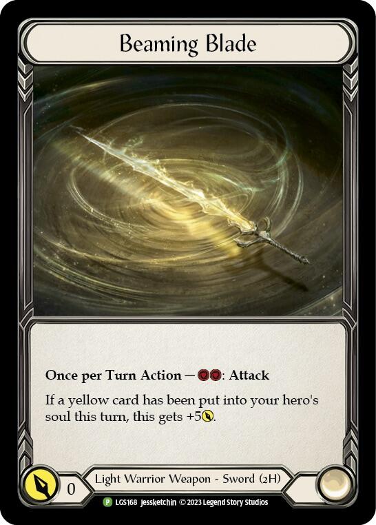 Beaming Blade [LGS168] (Promo)  Cold Foil | Webway Games