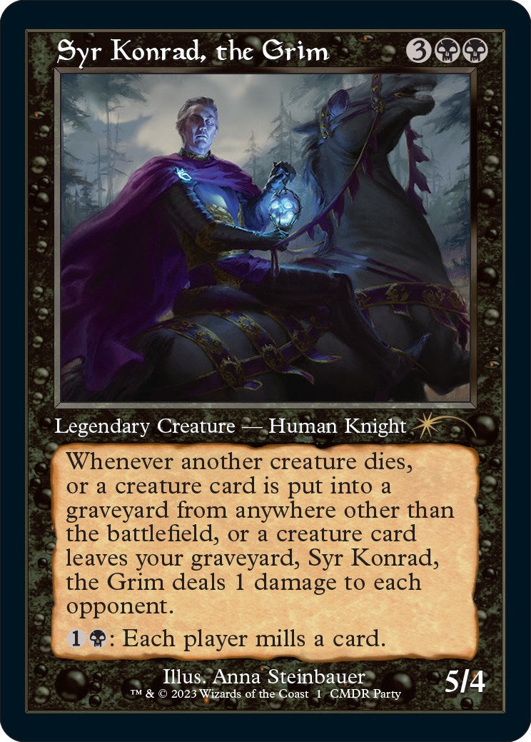 Syr Konrad, the Grim (Retro) [MagicFest 2023] | Webway Games