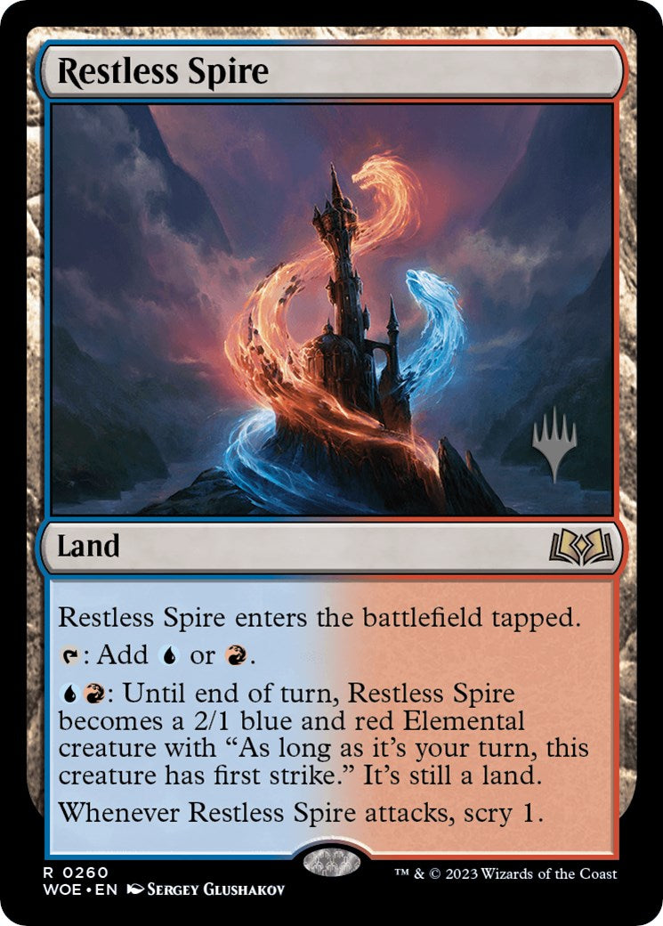 Restless Spire (Promo Pack) [Wilds of Eldraine Promos] | Webway Games