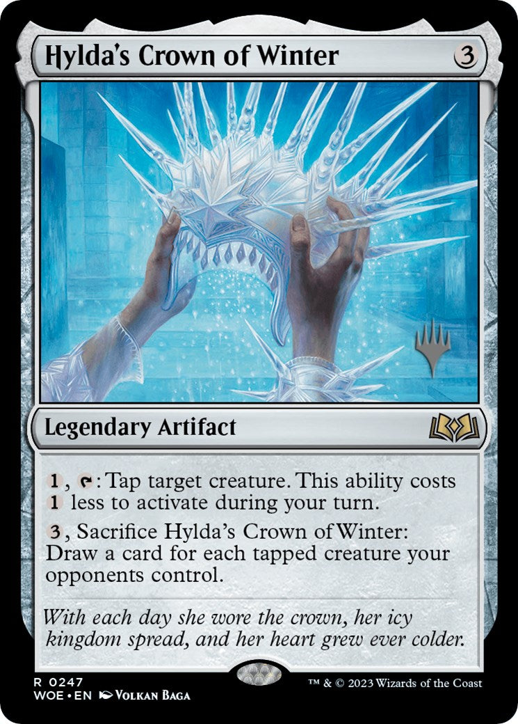 Hylda's Crown of Winter (Promo Pack) [Wilds of Eldraine Promos] | Webway Games