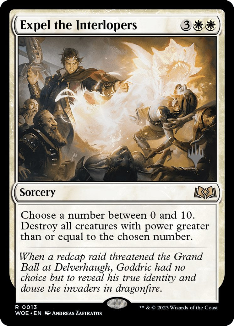 Expel the Interlopers (Promo Pack) [Wilds of Eldraine Promos] | Webway Games