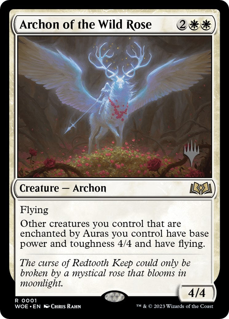Archon of the Wild Rose (Promo Pack) [Wilds of Eldraine Promos] | Webway Games