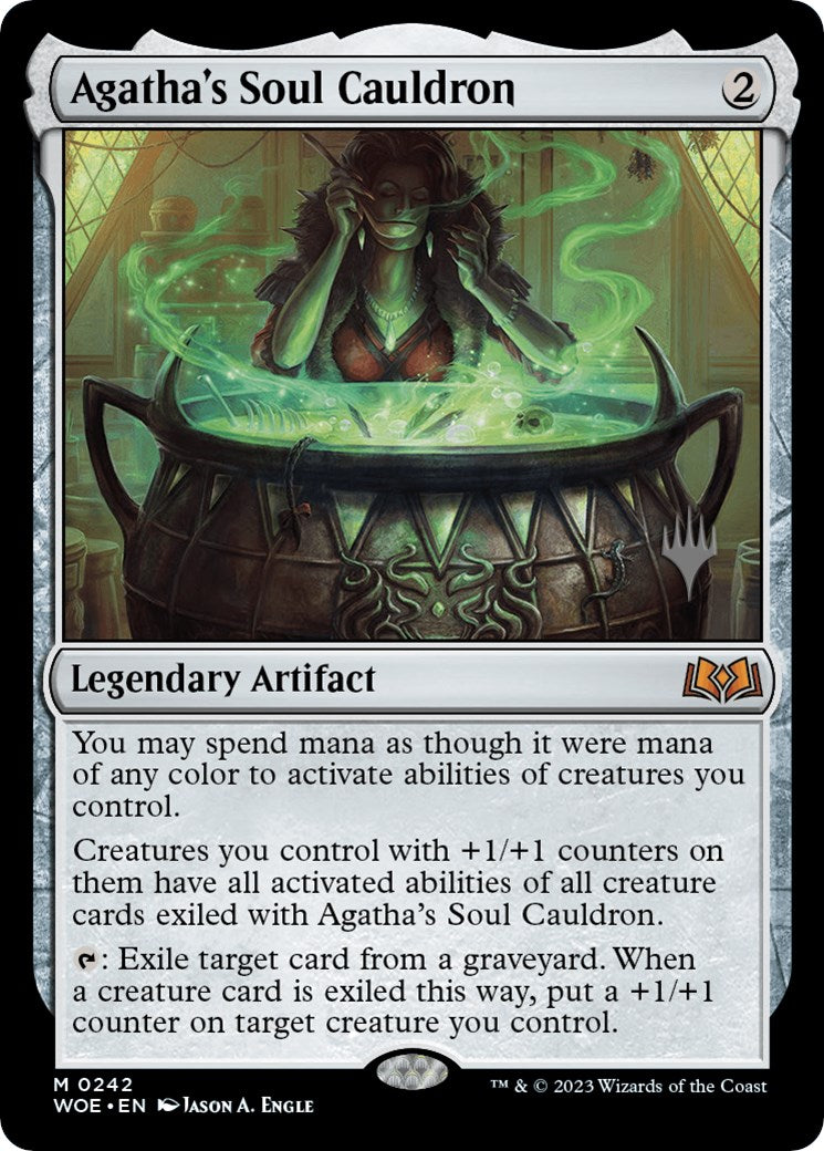 Agatha's Soul Cauldron (Promo Pack) [Wilds of Eldraine Promos] | Webway Games
