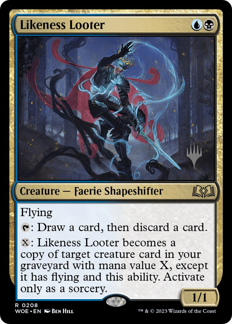 Likeness Looter (Promo Pack) [Wilds of Eldraine Promos] | Webway Games