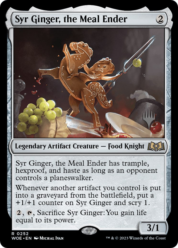 Syr Ginger, the Meal Ender (Promo Pack) [Wilds of Eldraine Promos] | Webway Games
