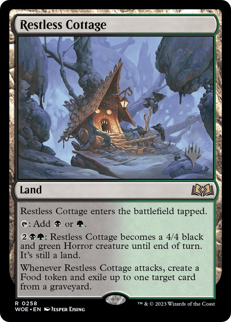 Restless Cottage (Promo Pack) [Wilds of Eldraine Promos] | Webway Games