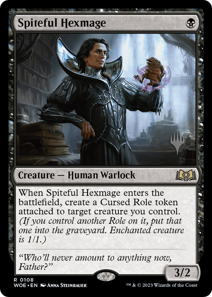 Spiteful Hexmage (Promo Pack) [Wilds of Eldraine Promos] | Webway Games