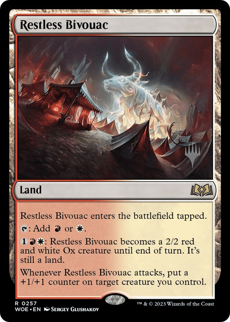 Restless Bivouac (Promo Pack) [Wilds of Eldraine Promos] | Webway Games