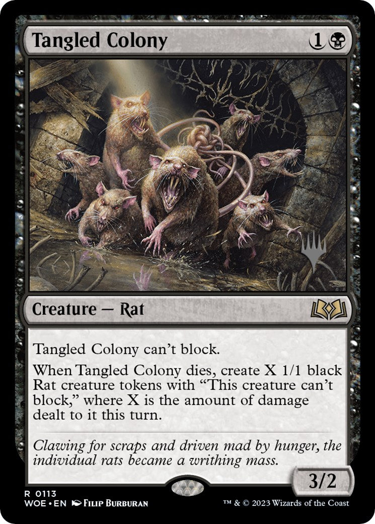 Tangled Colony (Promo Pack) [Wilds of Eldraine Promos] | Webway Games