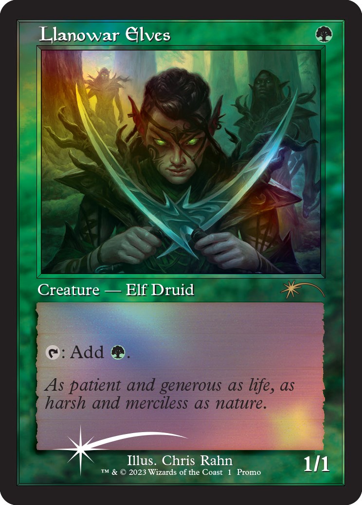 Llanowar Elves (Retro) [Media Promos] | Webway Games