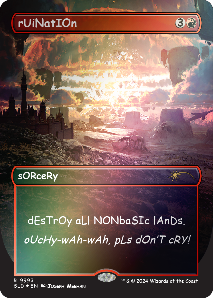 rUiNatIOn (Rainbow Foil) [Secret Lair Drop Series] | Webway Games