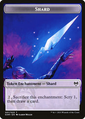 Treasure // Shard Double-Sided Token [Kaldheim Tokens] | Webway Games