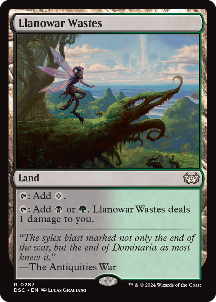 Llanowar Wastes [Duskmourn: House of Horror Commander] | Webway Games